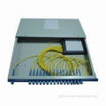 GB-FBT Fiber Splitter Rack, 19-inch Rack Mount, 1,310/1,490/1,550nm Wavelength, 64 Output